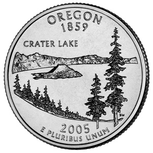 2005 Quarter - P - Oregon reverse